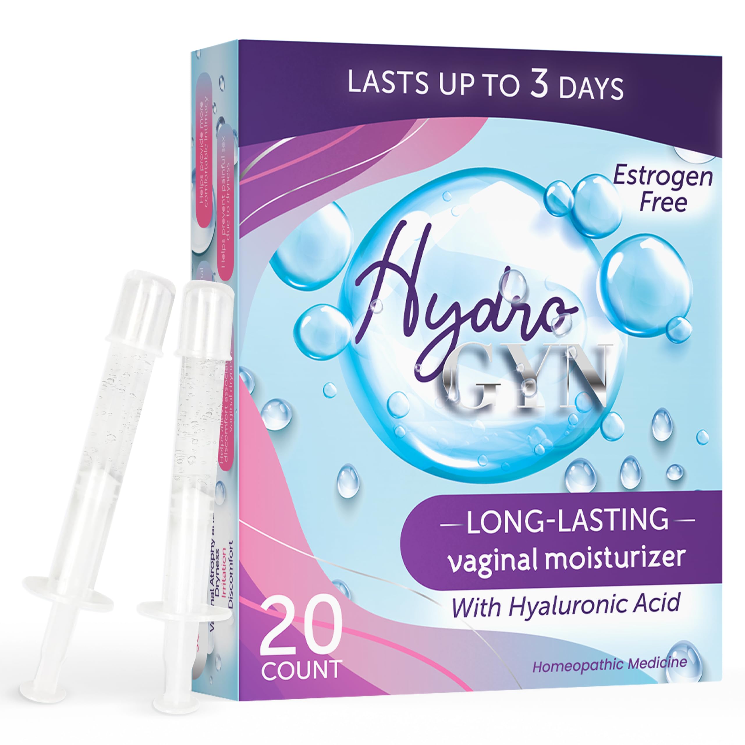 Terramed Hydro GYN bottle with pump for easy, long-lasting hydration.