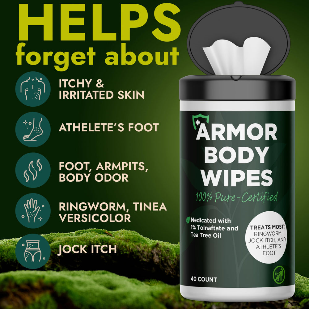 Terramed Just Think Comfort body wipe after workout for quick refresh