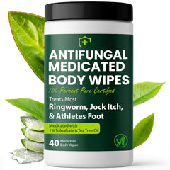 Terramed Just Think Comfort body wipes packaging for travel and gym use