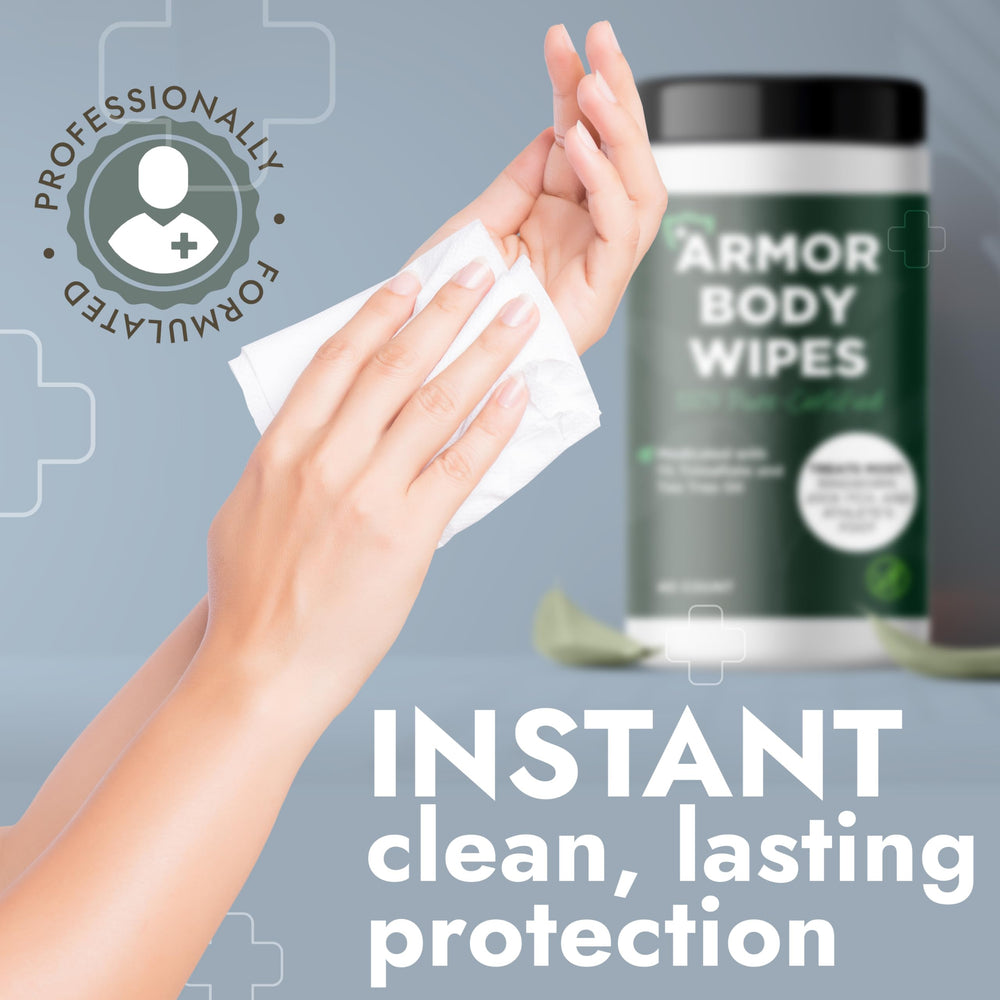 Terramed Just Think Comfort camping wipes for outdoor cleansing on the go