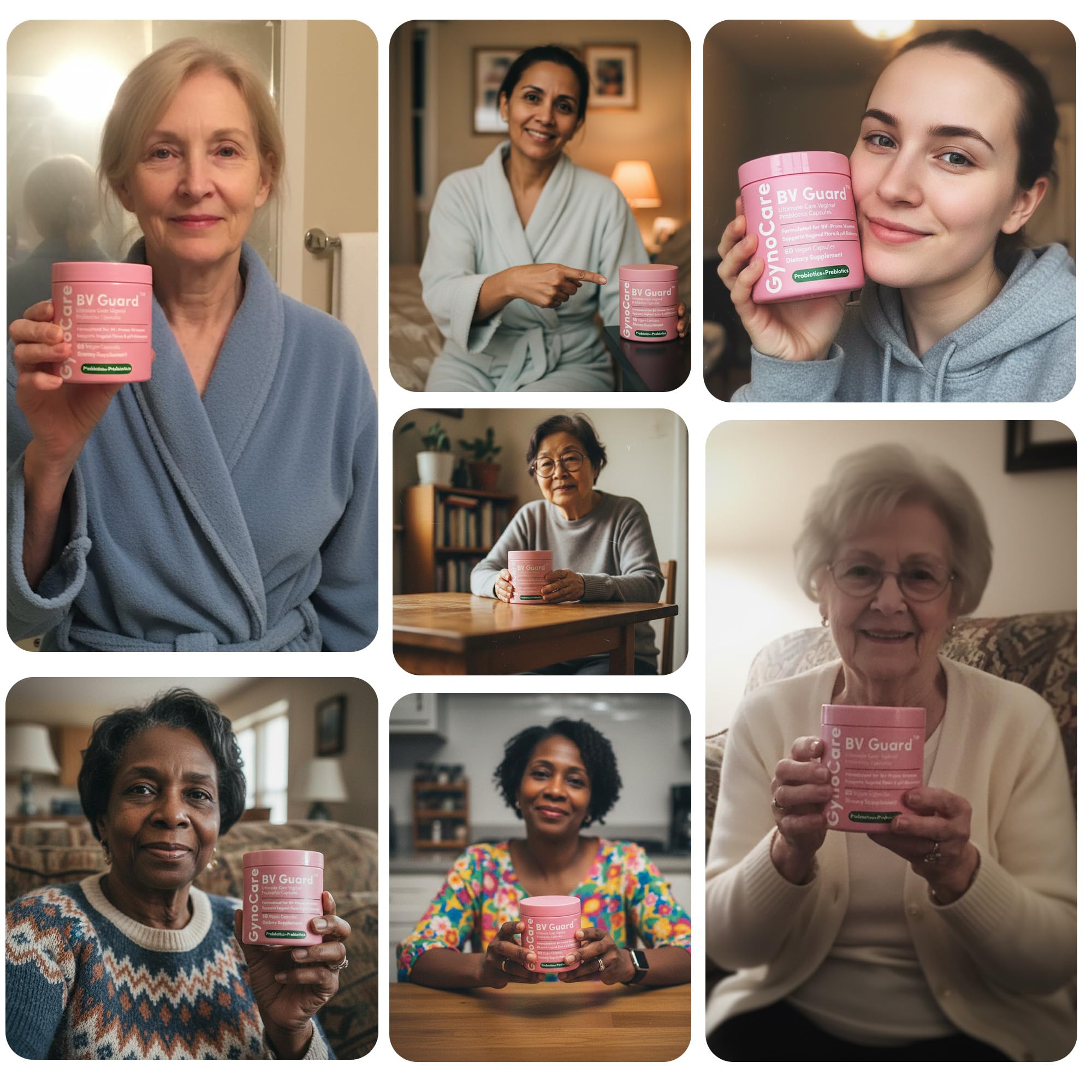 Terramed Just Think Comfort daily-use capsules for easy, mess-free BV support.