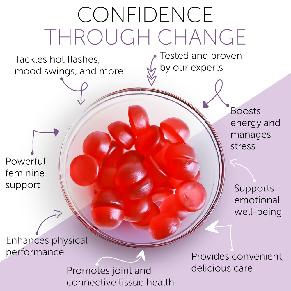 Terramed Just Think Comfort GynoCare gummies packaging front highlights product name.