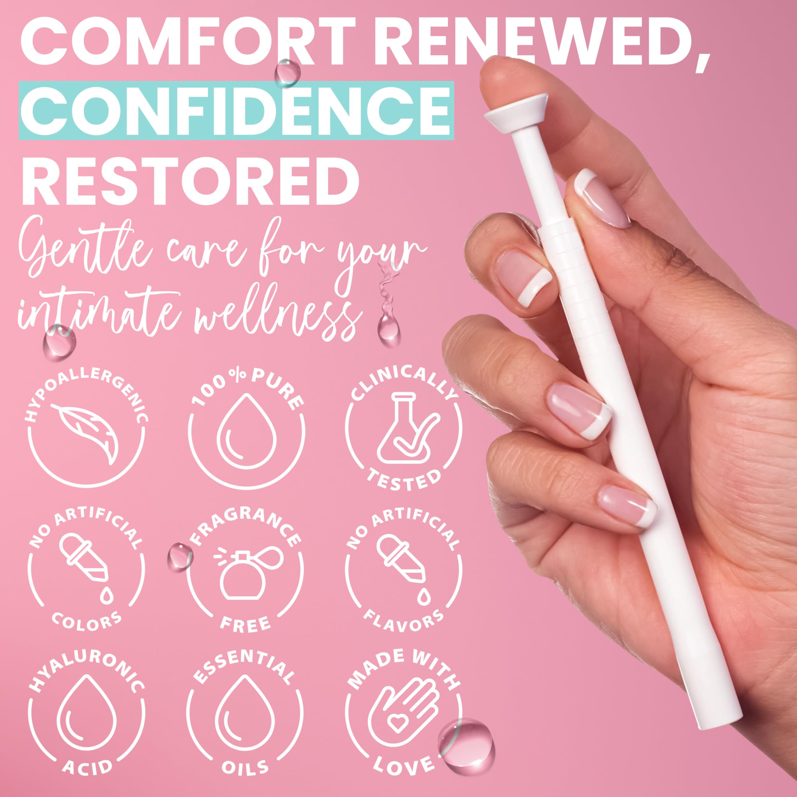 Terramed Hydro GYN vitamin E ingredient highlight supporting skin comfort