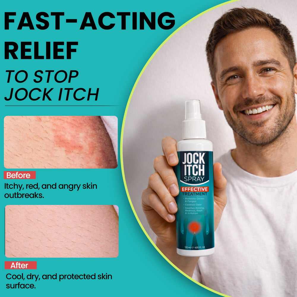 Terramed Just Think Comfort Jock Itch Spray suitable for men and women