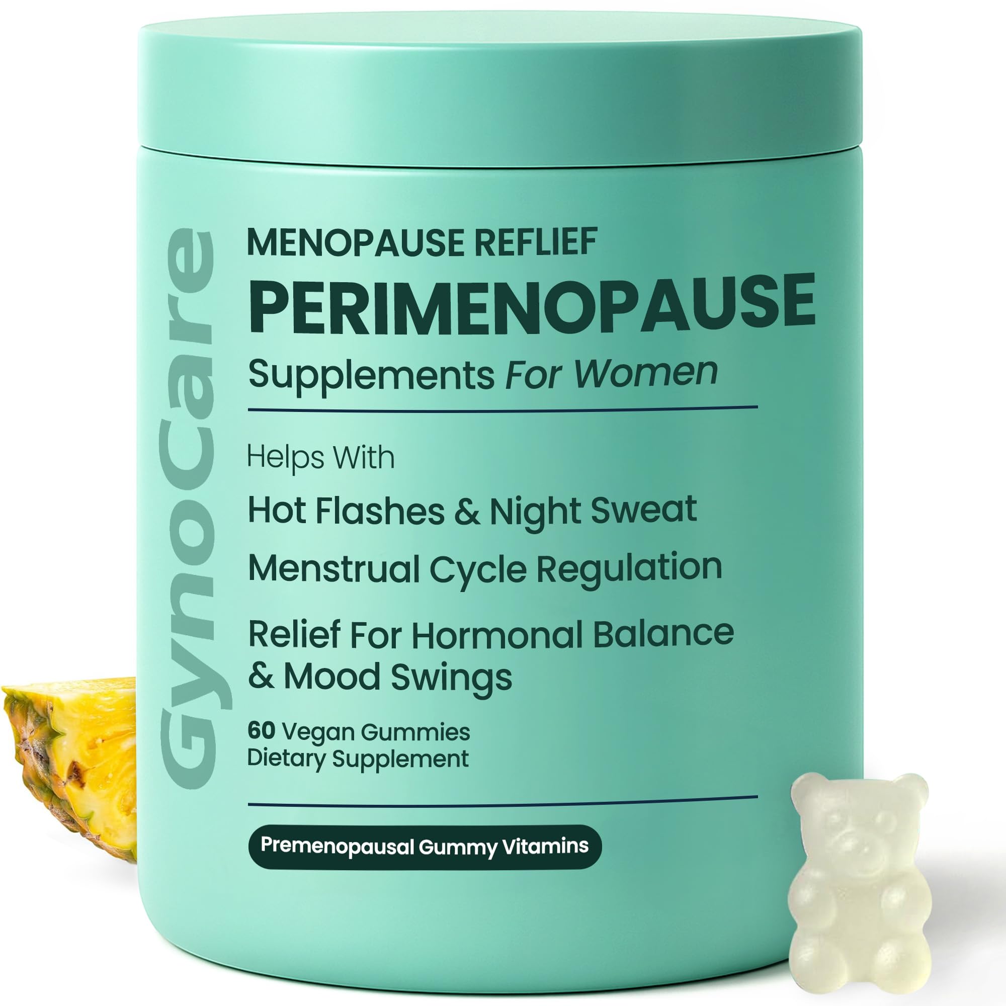 Terramed Just Think Comfort perimenopause gummies bottle for balanced mood