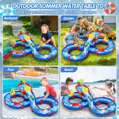TERRAMUS outdoor toy in action with kids enjoying sunny backyard play