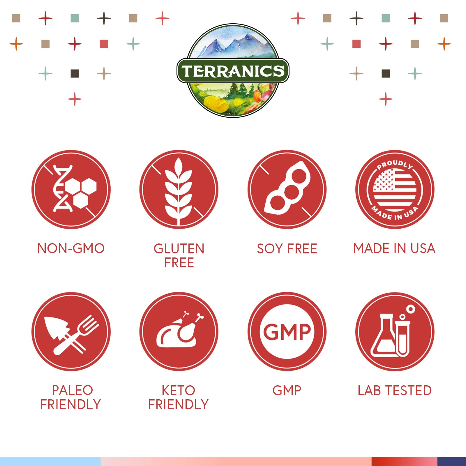 Terranics CoQ10 light-protected softgels preserving potency.