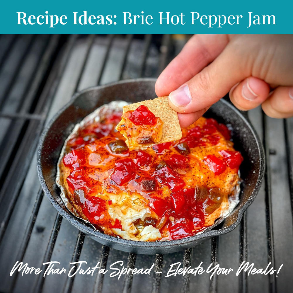 Terrapin Ridge hot pepper bacon jam glaze for grilled chicken and pork dishes.