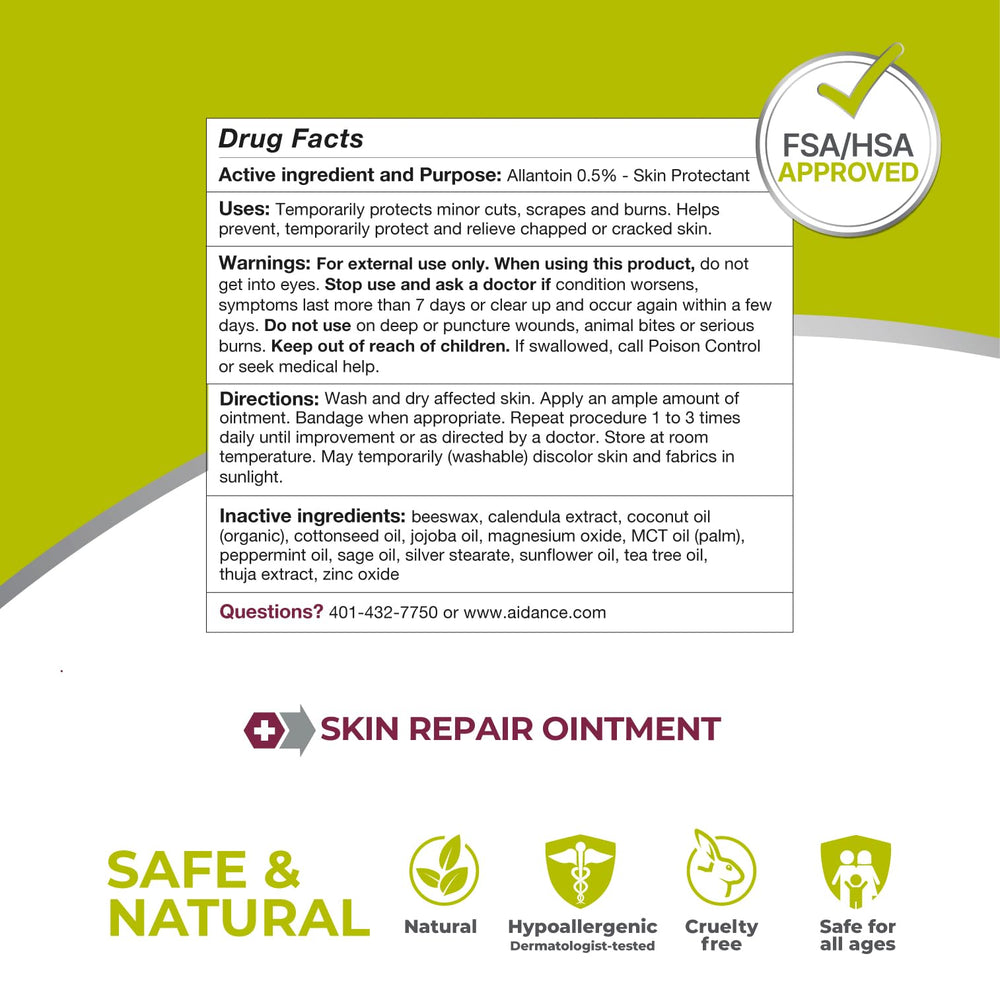 Terrasil Skin Repair featuring Activated Minerals technology for skin healing support