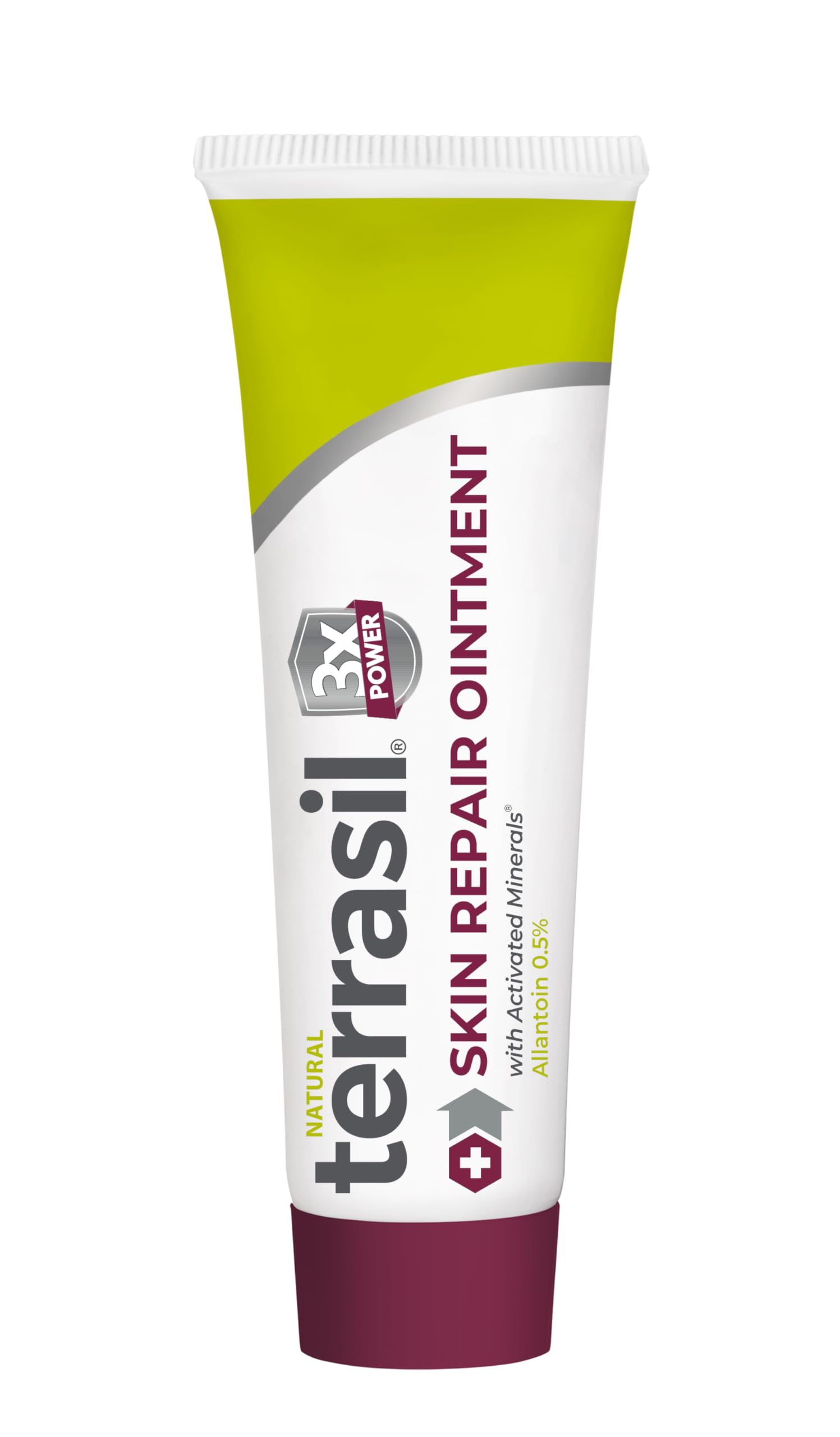 Terrasil Skin Repair applied to lips for angular cheilitis relief