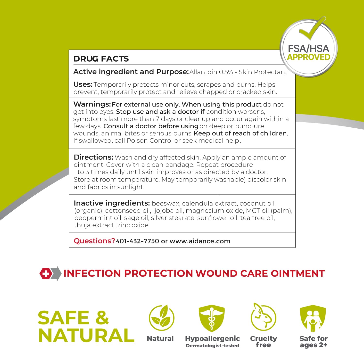Terrasil Wound Care 3X bed sores and minor wounds use scene