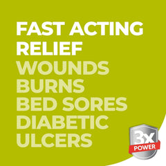 Terrasil Wound Care texture closeup for smooth, soothing application.
