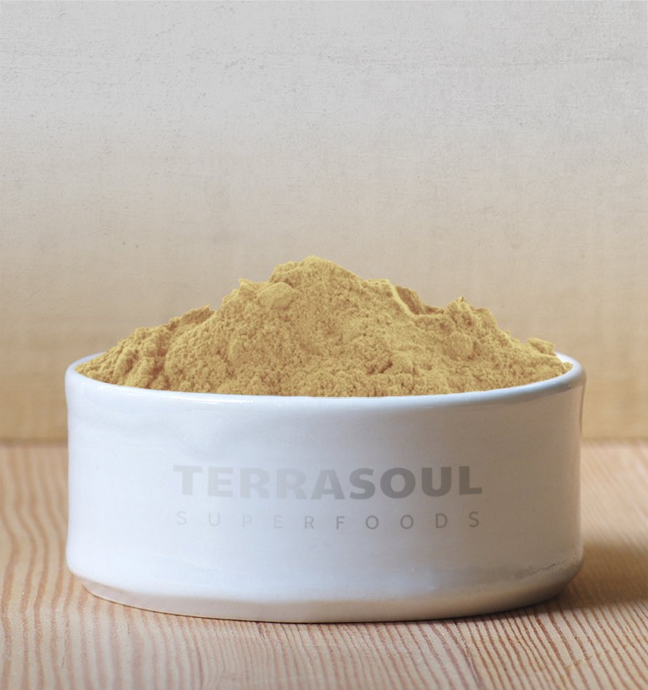 Terrasoul Amla Powder scoop dispense: easy measuring for versatile add-ins