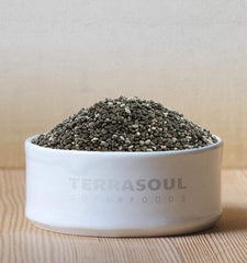 Terrasoul Chia Seeds in a smoothie bowl adding body and nutrients.