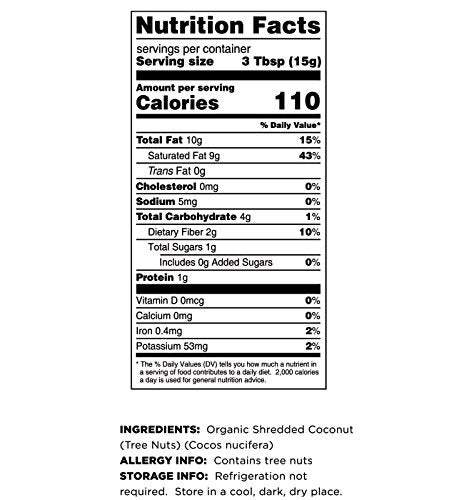 Terrasoul coconut flakes unsweetened for allergy-friendly baking