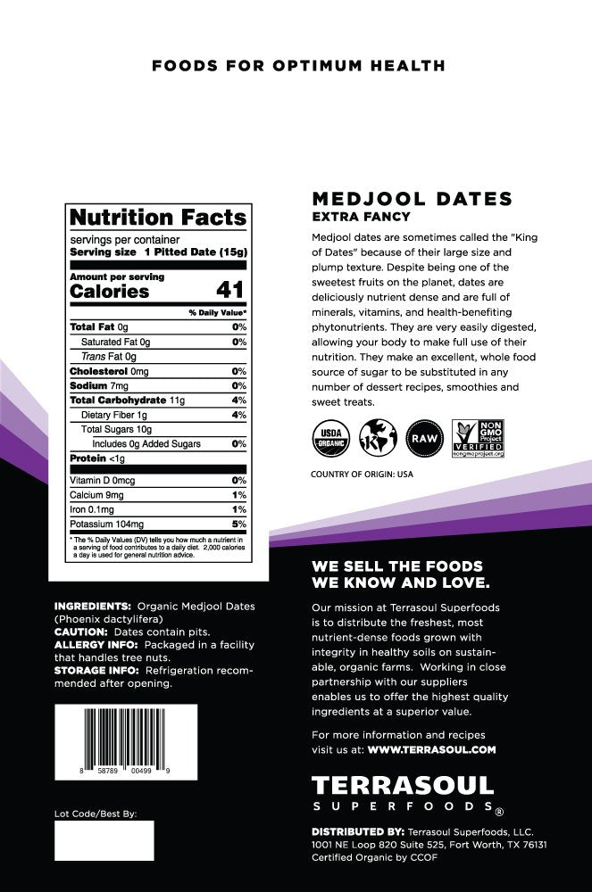 Terrasoul Medjool dates caramel flavor close-up for natural sweetness in smoothies
