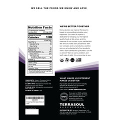 Terrasoul Raisins sun-dried natural sweetness enhances cereals and salads.
