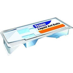 Terro 324 Ant Killer II liquid bait stations closeup showing safe, mess-free design.