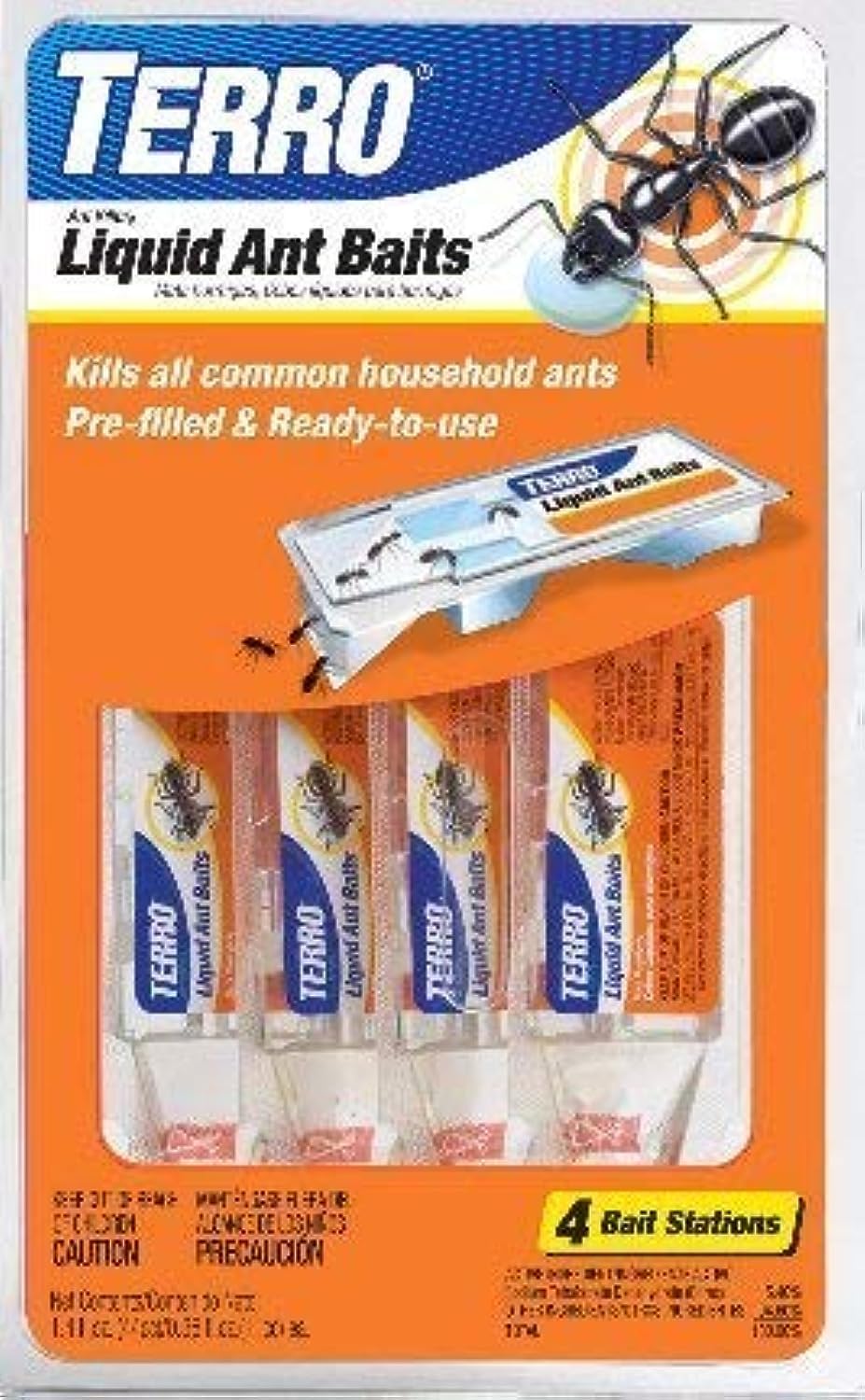 Terro 324 Ant Killer II liquid bait stations pack for fast ant control indoors and outdoors.