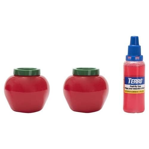 Terro 2-Pack Fly Trap in use near a kitchen window to intercept flies.