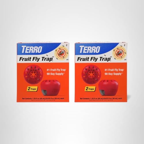 Non-staining, food-based lure in Terro trap attracts adult fruit flies
