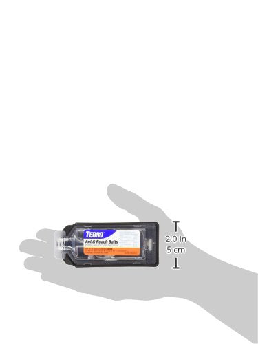 Terro liquid bait top portion closeup highlighting attractant for ants.