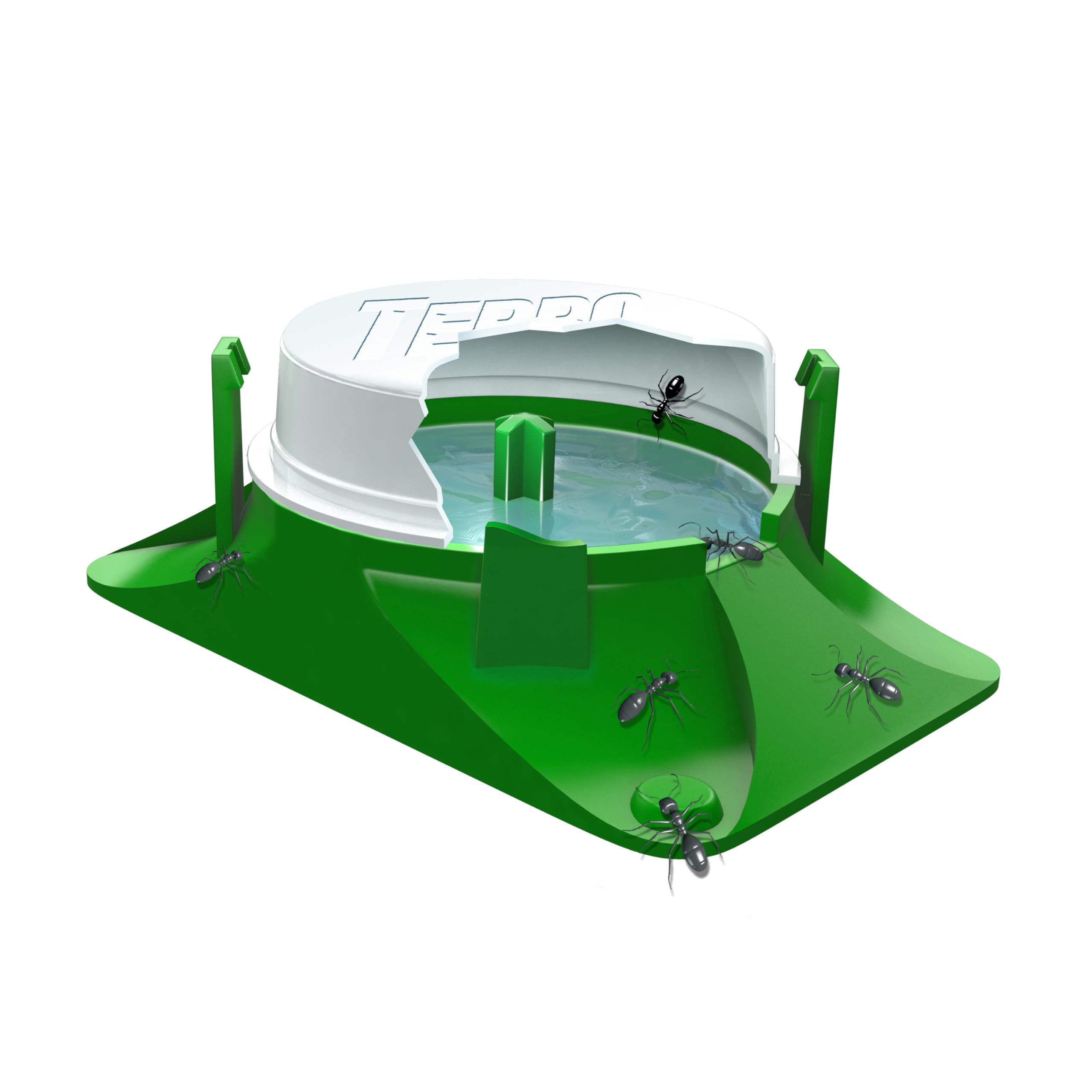 Placement of TERRO T1804SR outdoor ant traps in active areas