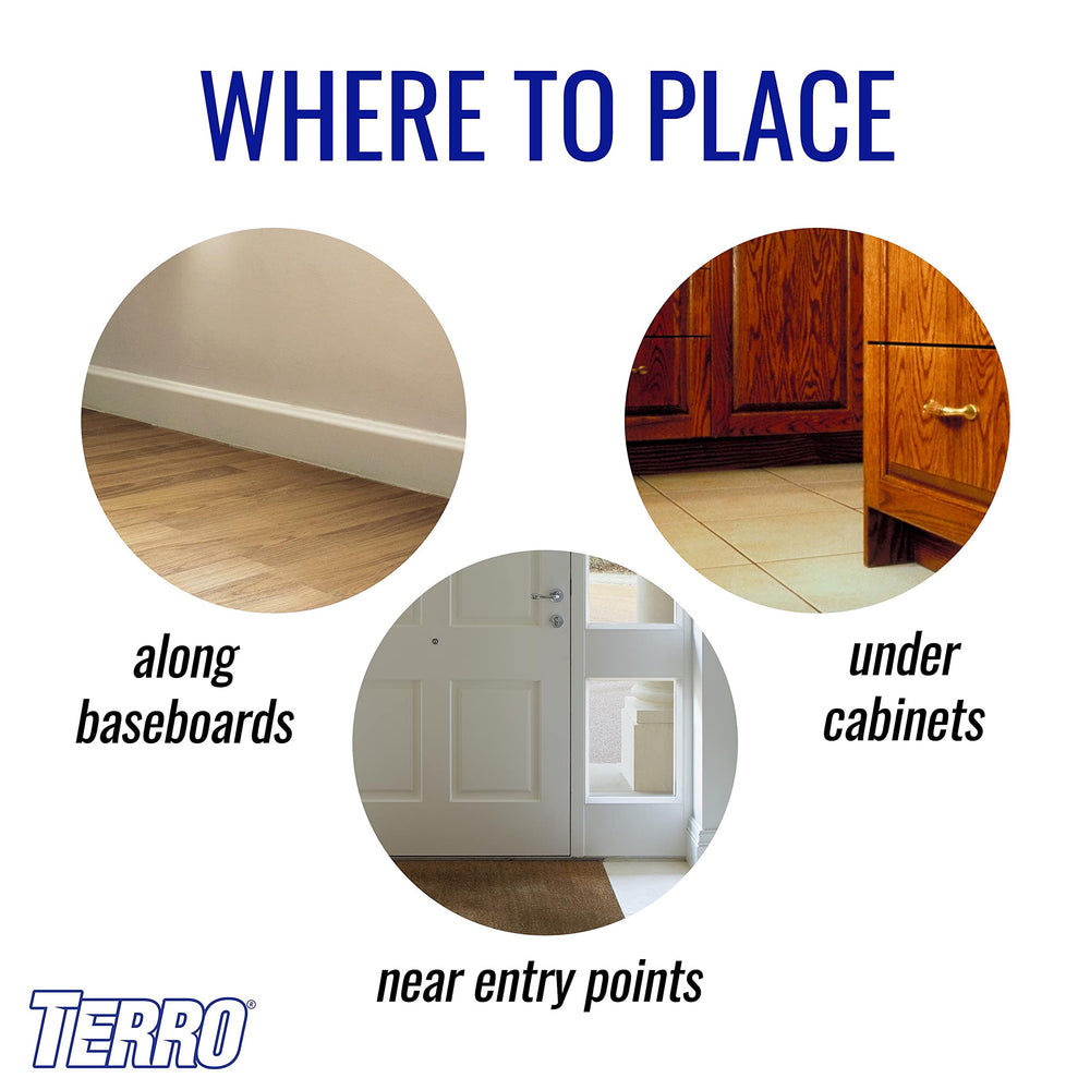 Terro T200-3SR 3-pack box front highlighting value and home solution.