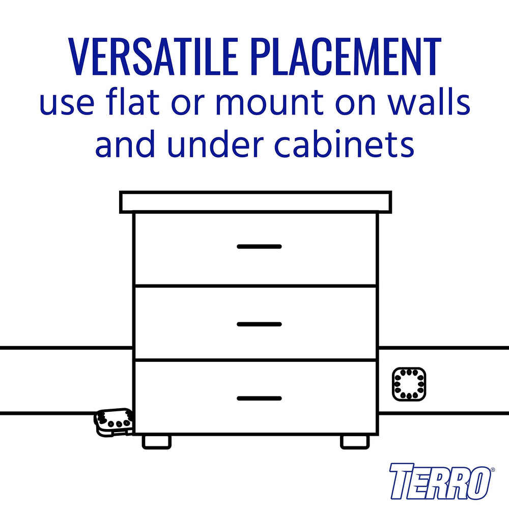TERRO T500 wall placement to blend with home decor