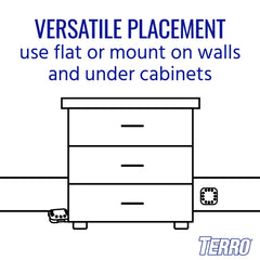 TERRO T500 wall placement to blend with home decor