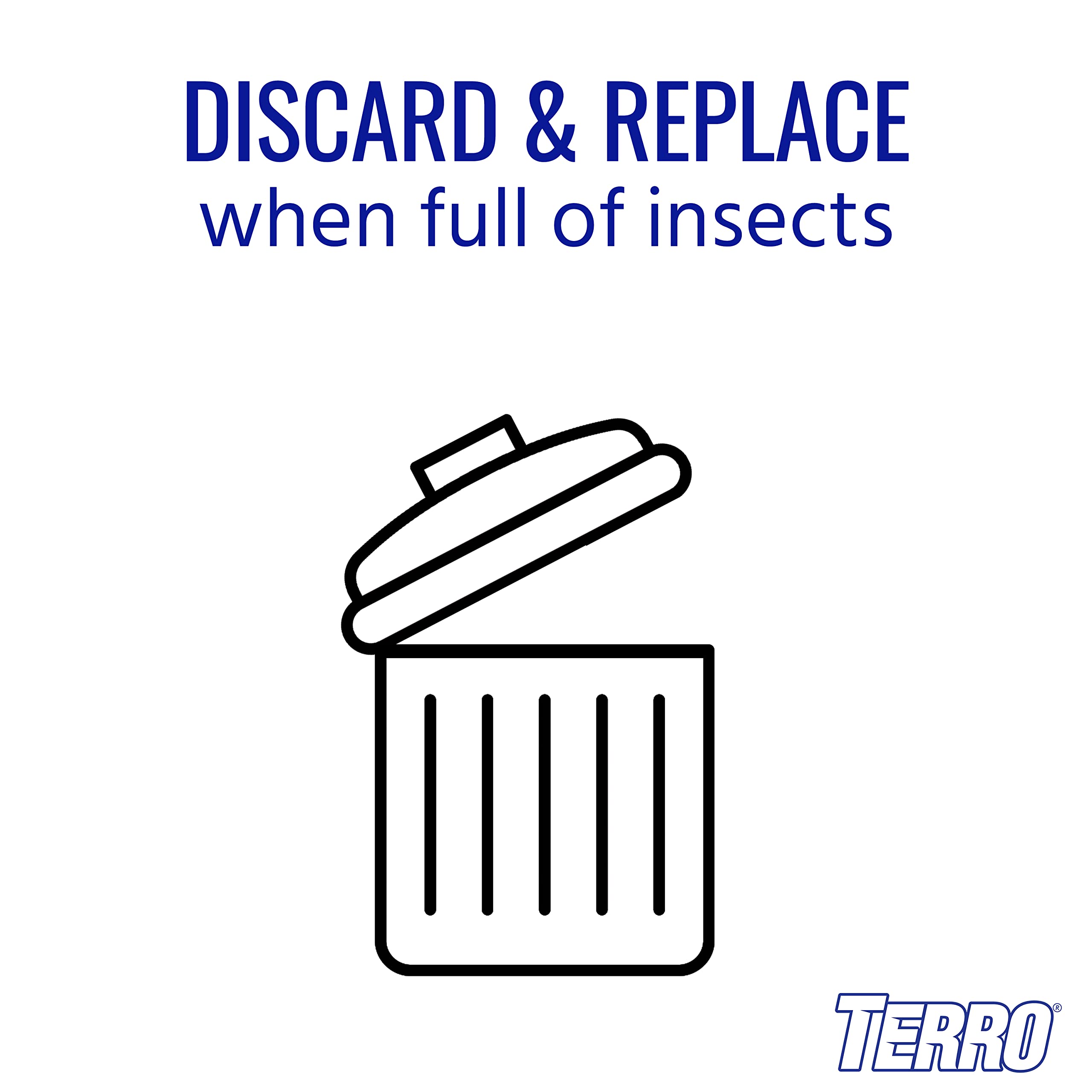 TERRO fly magnet design works without bait or odor.