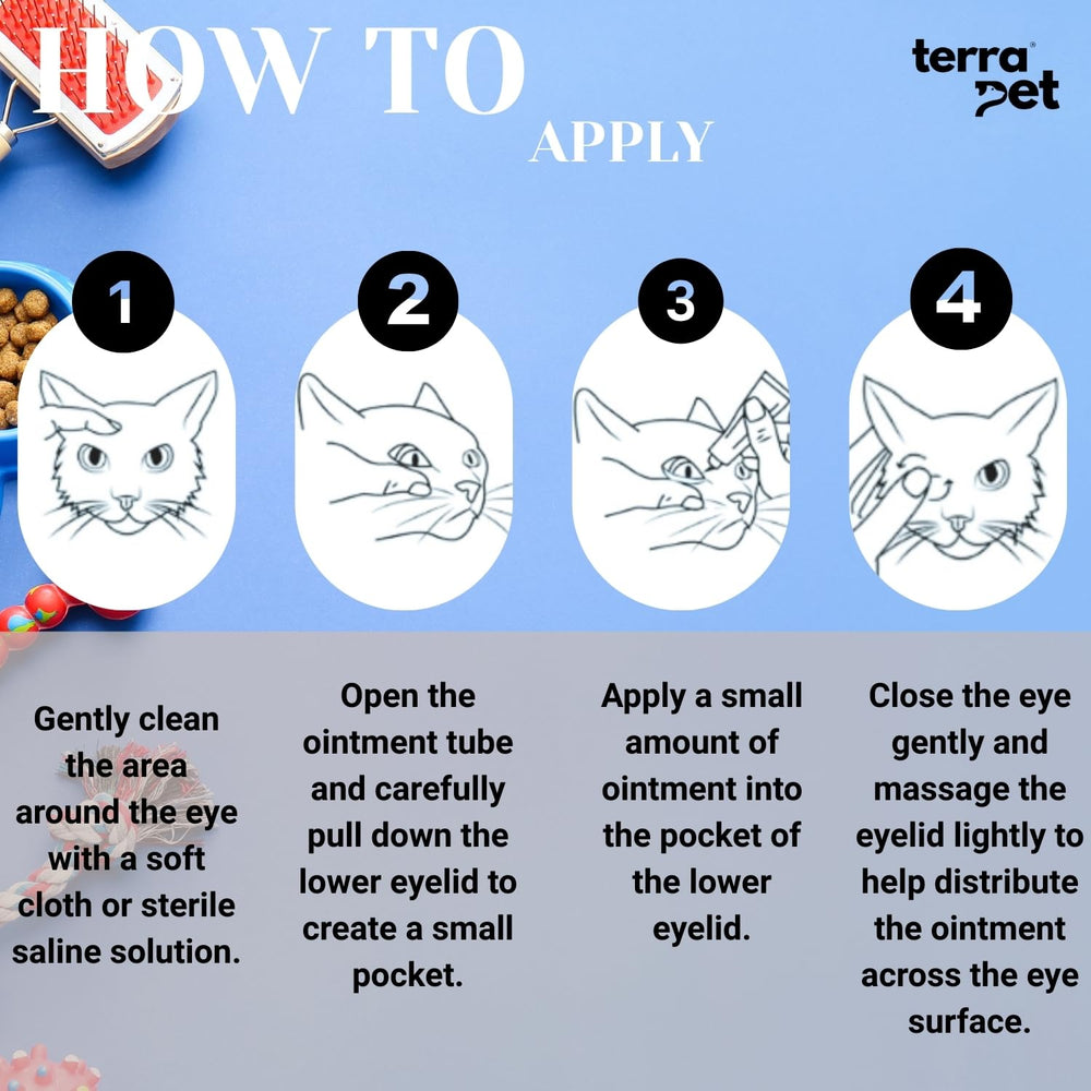 Terrapet Eye Care Ointment designed for horse eye care and comfort.