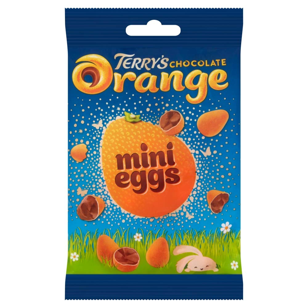 Terry's Chocolate Orange Mini Eggs 70g pack: perfect for sharing at gatherings.