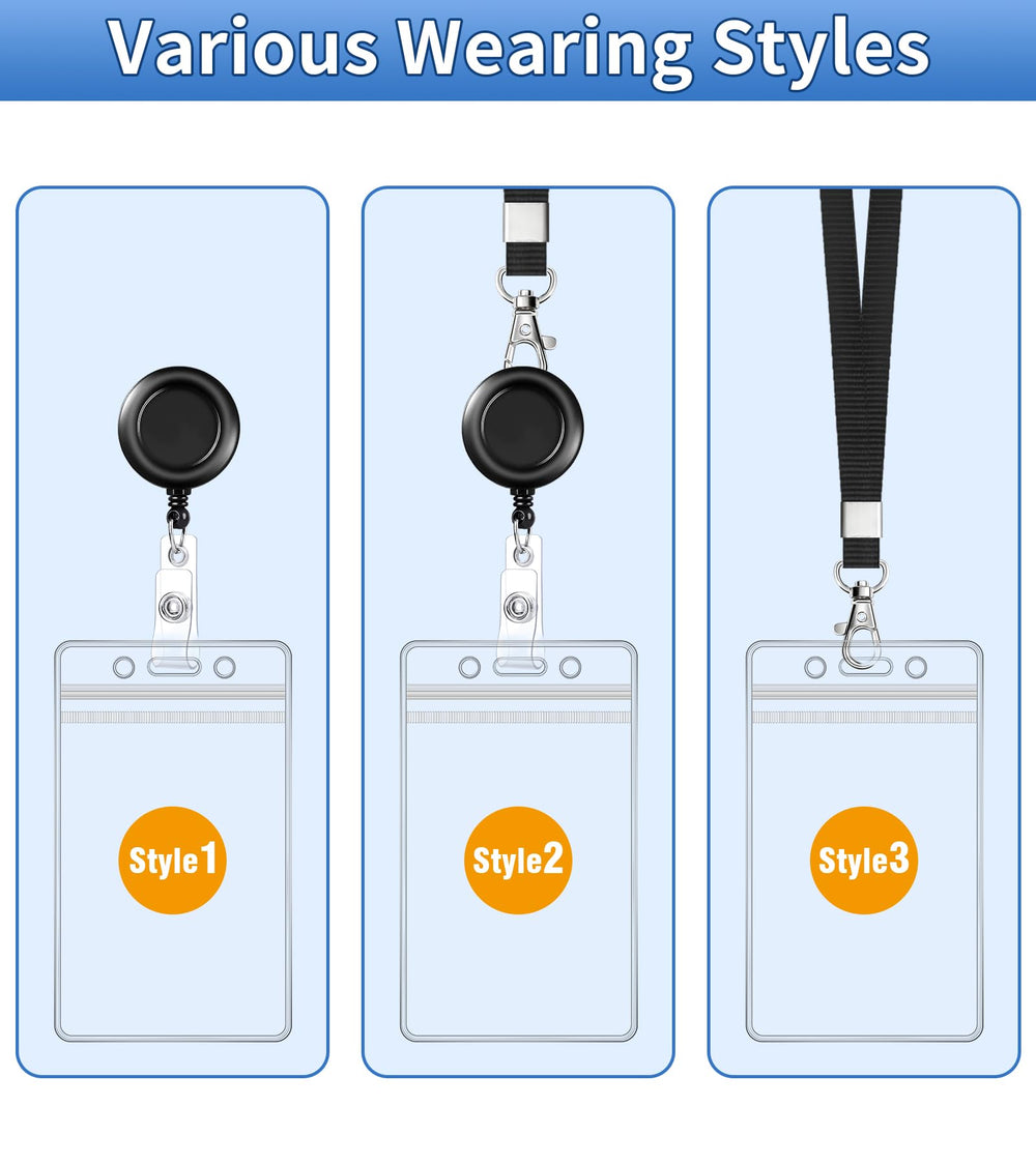 Teskyer waterproof, durable ID holders for busy environments