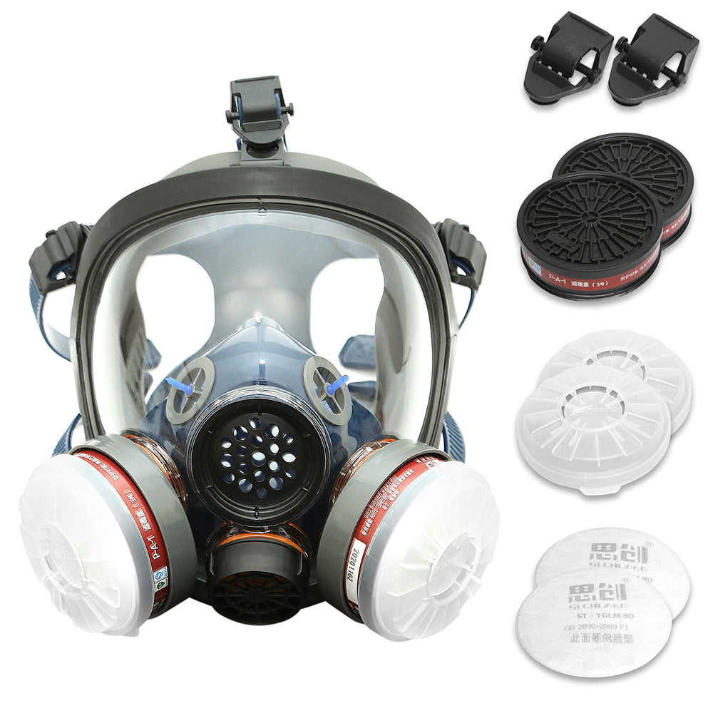 Tesoro Moda full-face respirator industry use across multiple fields