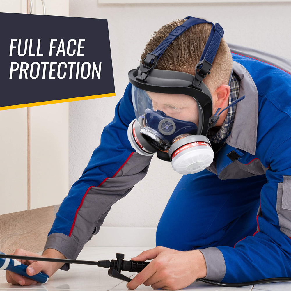 Tesoro Moda full-face respirator voice amplification for easier communication