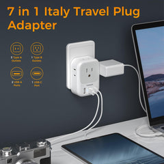 TESSAN USB-C port provides up to 3A fast charging for devices.