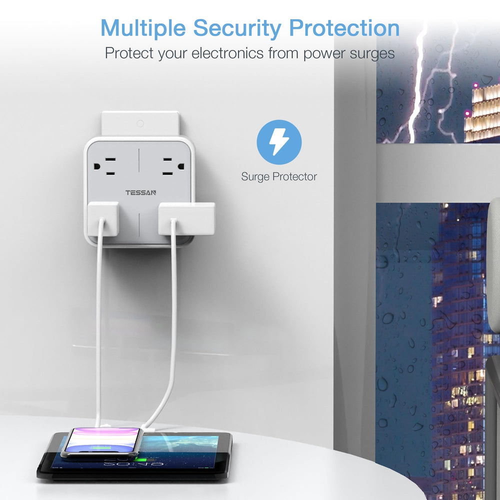 TESSAN travel-friendly extender is compact for trips and hotel rooms