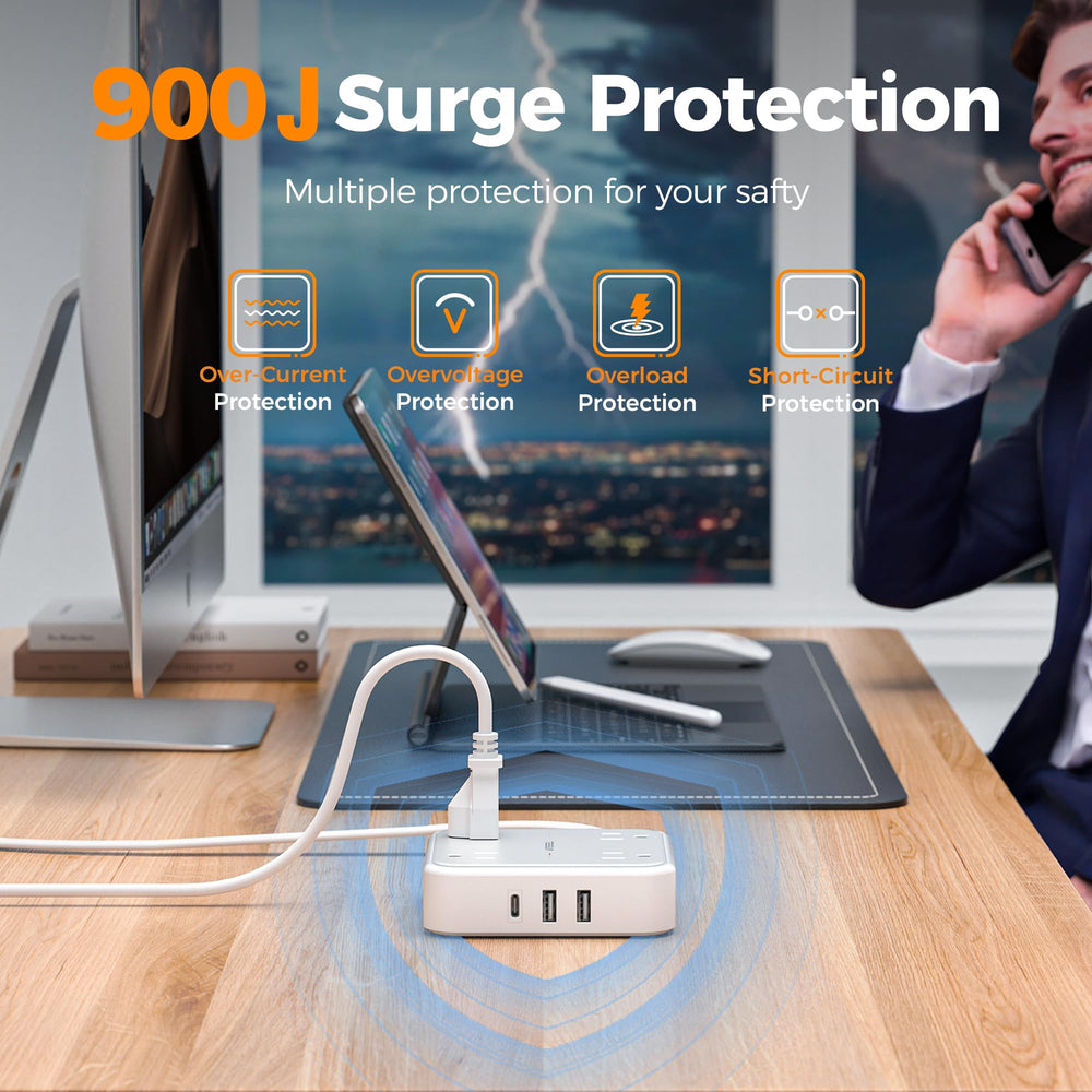 TESSAN USB-A 12W ports for daily accessories.