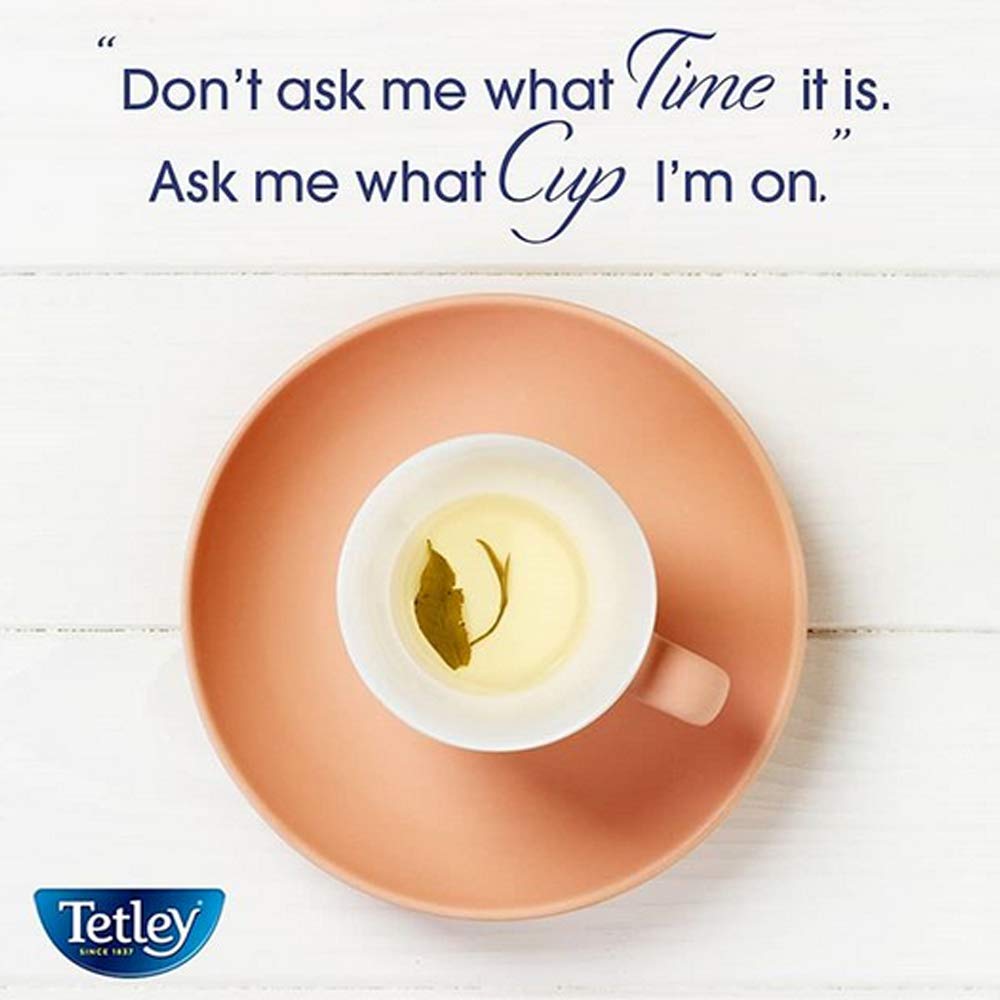 Tetley tea poured over ice for a refreshing iced brew.