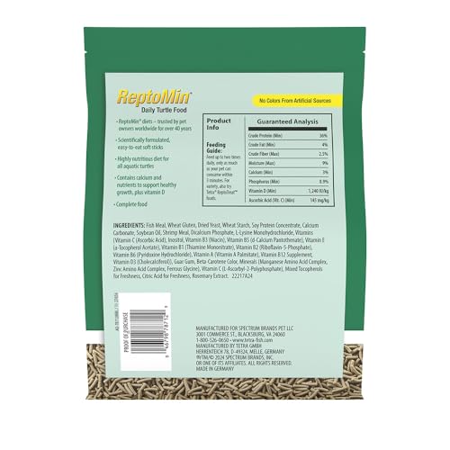 Tetra ReptoMin floating sticks close-up texture, a protein source for healthy growth.