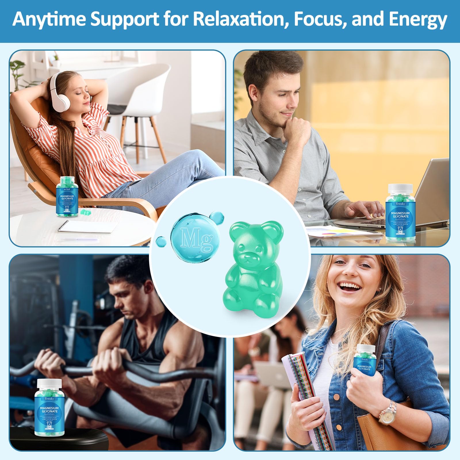 500 mg per serving highlighted with sugar-free formula for a light, guilt-free daily boost.