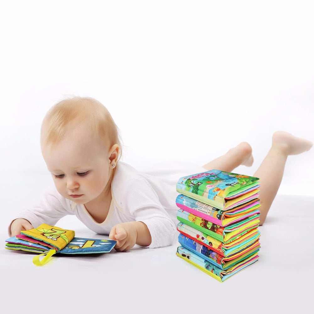 Teytoy My First Soft Book is washable and features strong stitching.