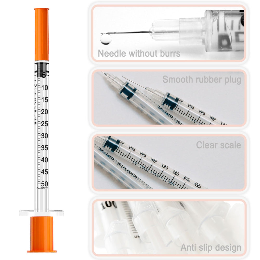 TFVBC pack of 10 syringes for multi-use lab projects.