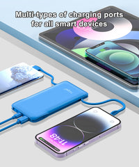 TG90° power bank capable of charging two devices at once (iPhone and Android)