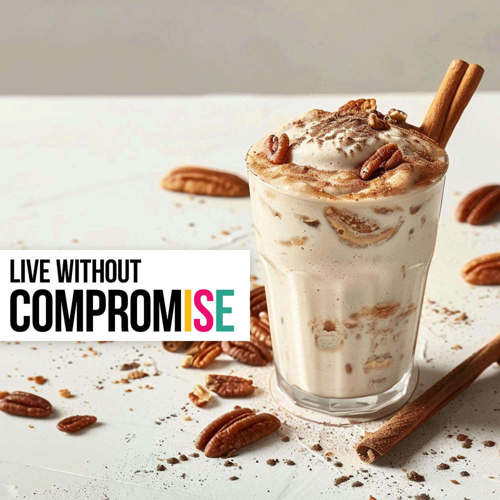 Serving scoop with granola on yogurt, versatile snack option.