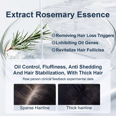 Tgideas Hair-growth shampoo application shows easy daily use for scalp nourishment.
