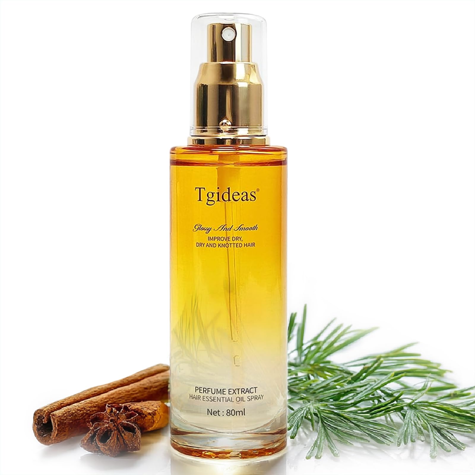 Tgideas Hair Oil Spray bottle for on-the-go conditioning