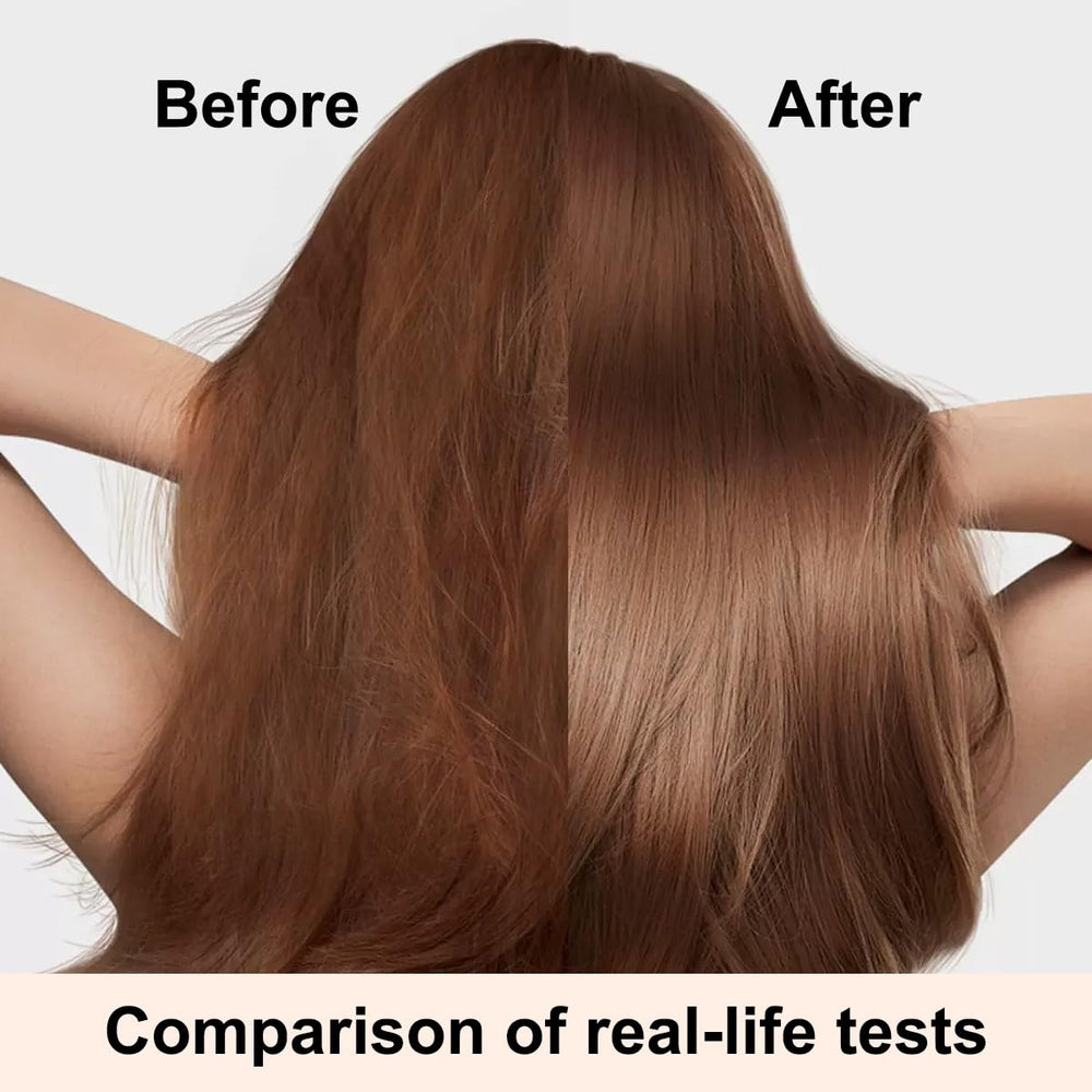Tgideas hair oil spray on hair results in a subtle shine and softness