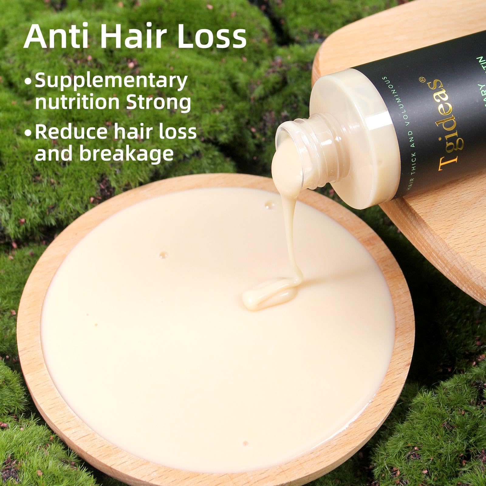 Tgideas Rosemary Biotin Shampoo color-safe label communicates color-protecting care.
